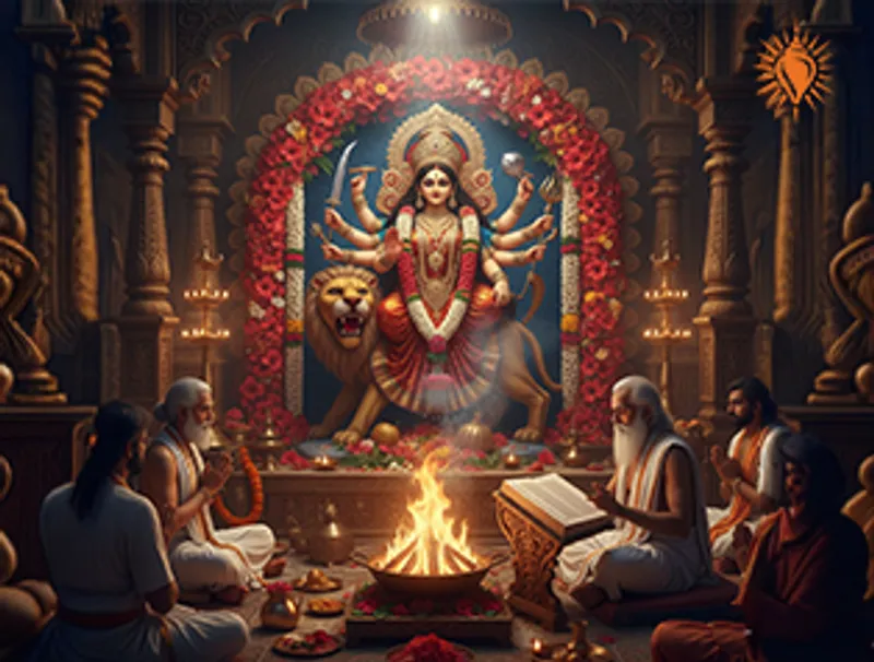 Durga Puja And Chandi Path