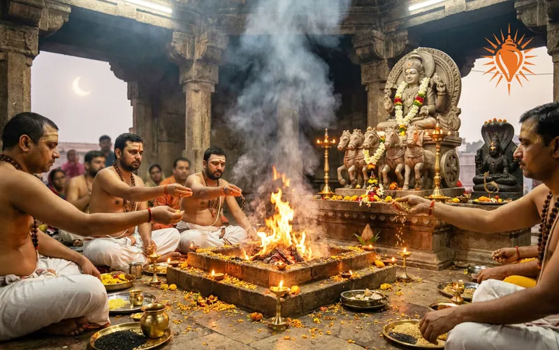 सूर्य–राहु ग्रहण दोष शांति पूजा