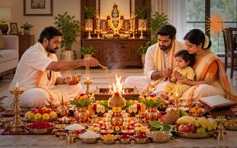 Krishna Chaturdashi Janan Shanti Puja
