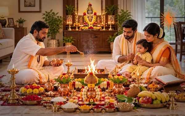 Krishna Chaturdashi Janan Shanti Puja